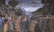 Sandro Botticelli Domenico Ghirlandaio,The Calling of the first Apostles,Peter and Andrew Germany oil painting artist